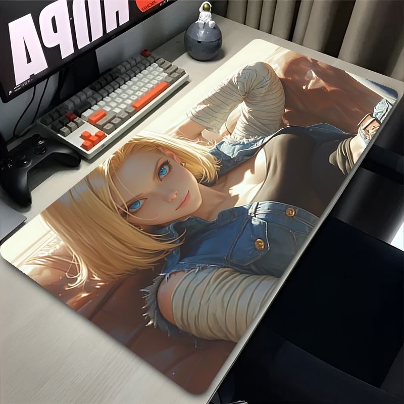 Gaming Accessories Girly - لوحة ماوس كبيرة بتصميم دراغون بول