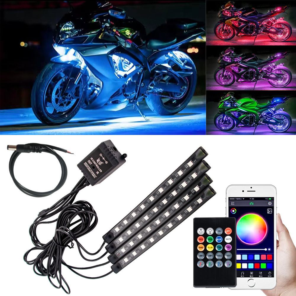 Rgb Hub Sync - LED دراجة نارية سيارة جو القدم