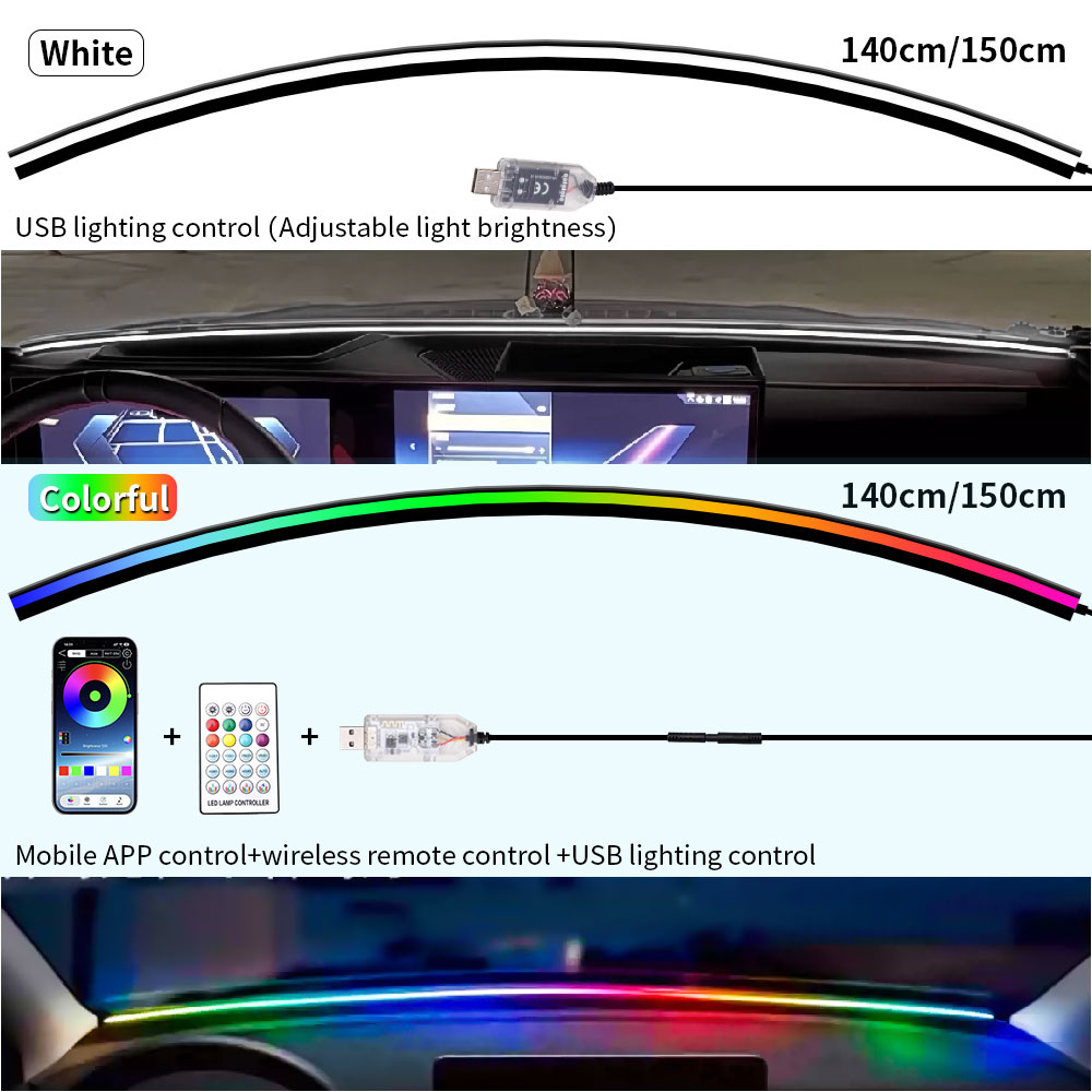 شريط إضاءة LED RGB مخفي للزجاج - مراجعة Rgb Hub Sync وسعره