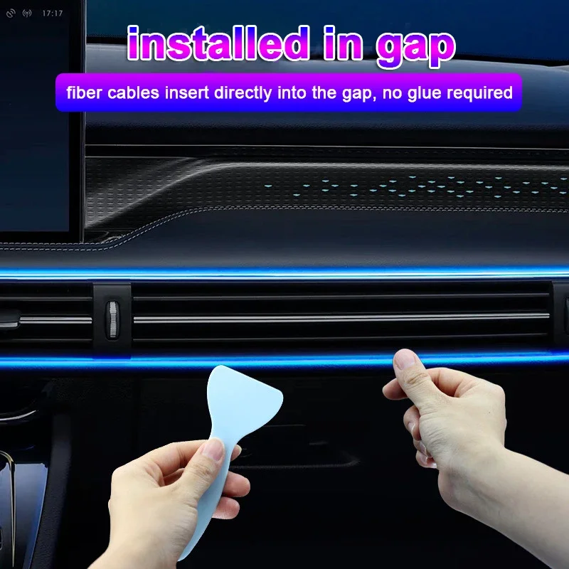 1/2/3/4/5 متر RGB سيارة الداخل - مراجعة Rgb Hub Sync وسعره