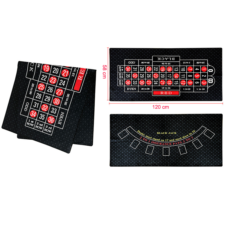 مفرش طاولة بوكر من الوجهين ، ق - مراجعة Gaming Accessories For Table وسعره