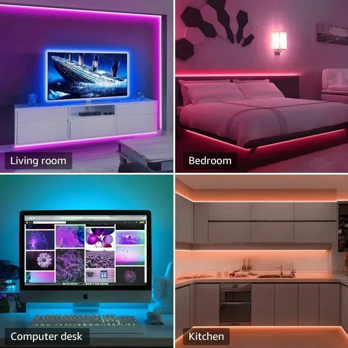 الذكية RGB LED الألعاب شرائط م - مراجعة Rgb Hub Sync وسعره