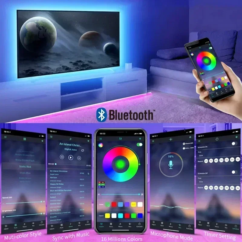 الذكية RGB LED الألعاب شرائط م - مراجعة Rgb Hub Sync وسعره
