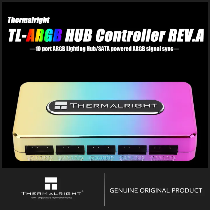 وحدة تحكم Thermalright TL-ARGB - مراجعة Rgb Hub Sync وسعره