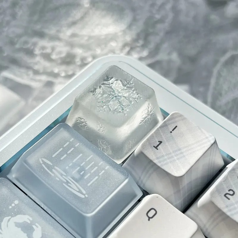 أغطية مفاتيح مخصصة بتصميم ندفة - مراجعة Gaming Accessories Dropshipping وسعره