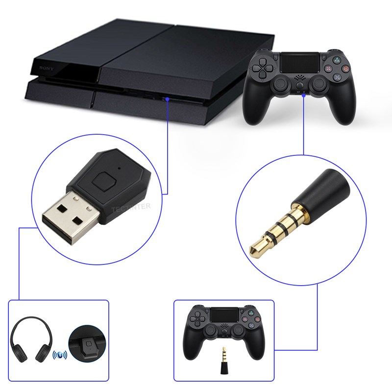 محول USB لاسلكي لوحدة تحكم PS4 - مراجعة Gaming Zone Accessories وسعره