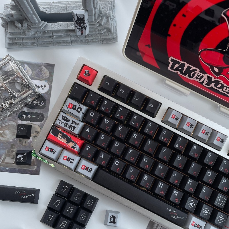 أغطية مفاتيح أنيمي P5R/P3R ماك - مراجعة Joker Gaming Accessories وسعره