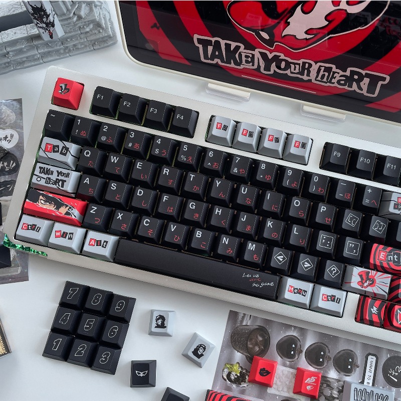 أغطية مفاتيح أنيمي P5R/P3R ماك - مراجعة Joker Gaming Accessories وسعره