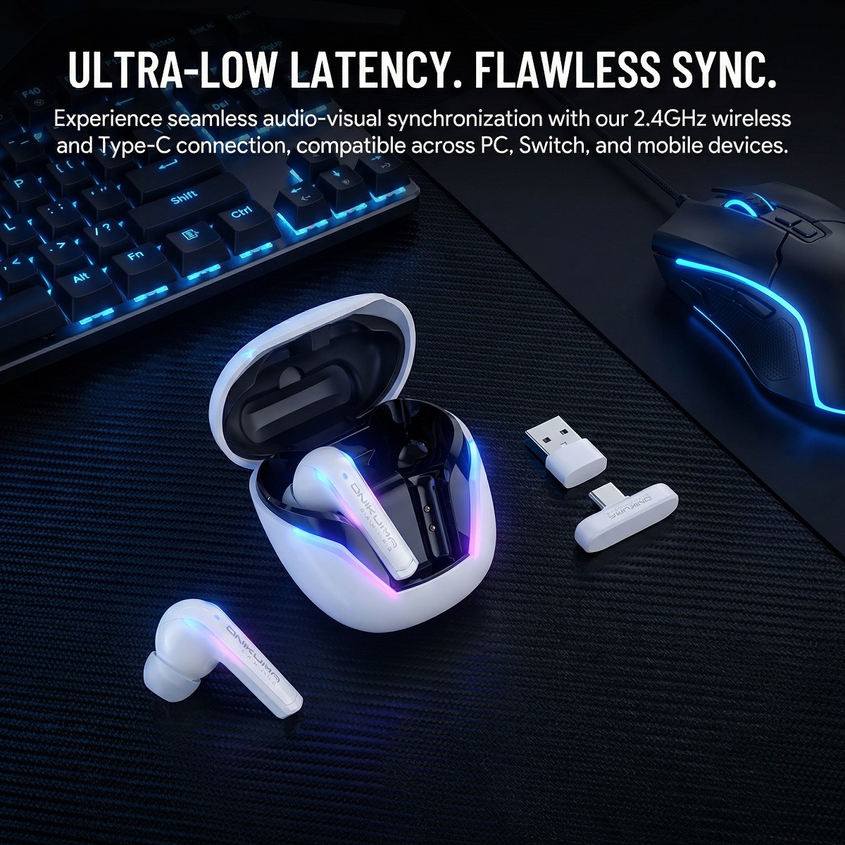 سماعات ألعاب لاسلكية ONIKUMA T - مراجعة Gaming Accessories Monitor وسعره