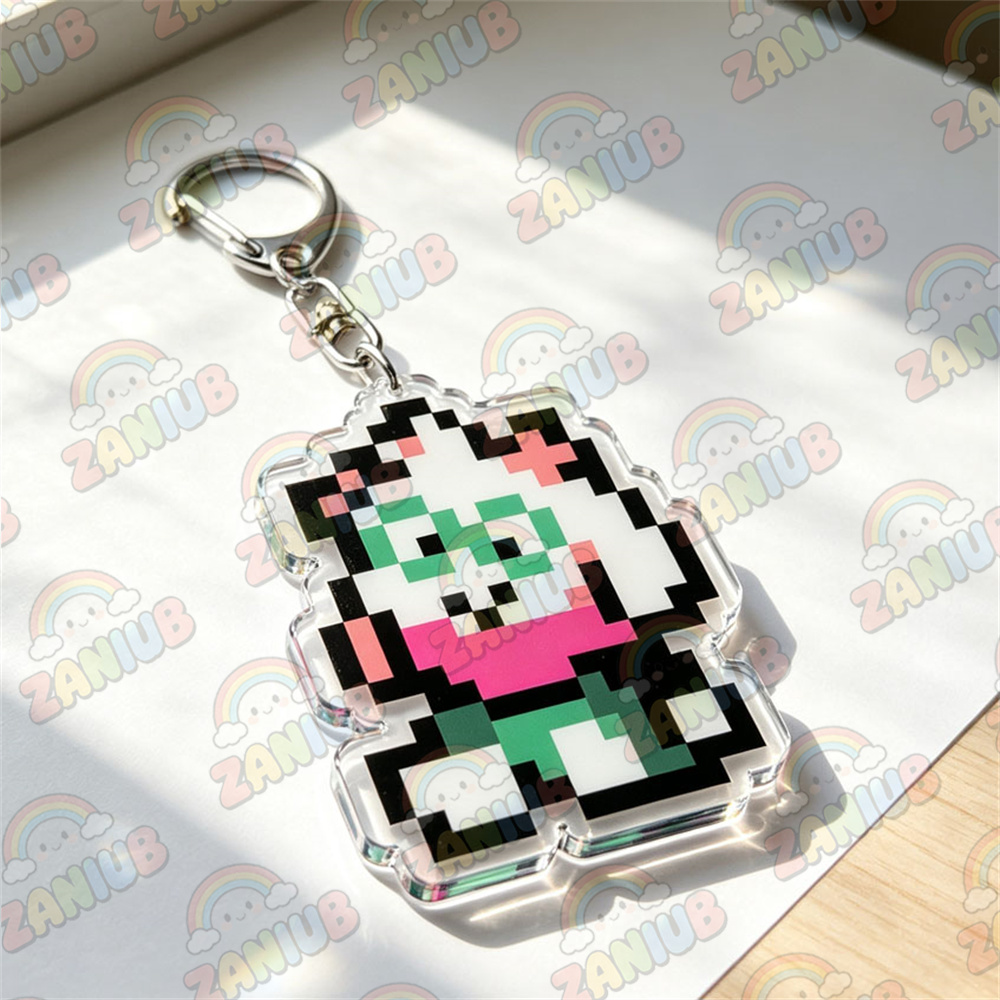سلاسل مفاتيح شخصيات بيكسل من ل - مراجعة Gaming Accessories Anime وسعره