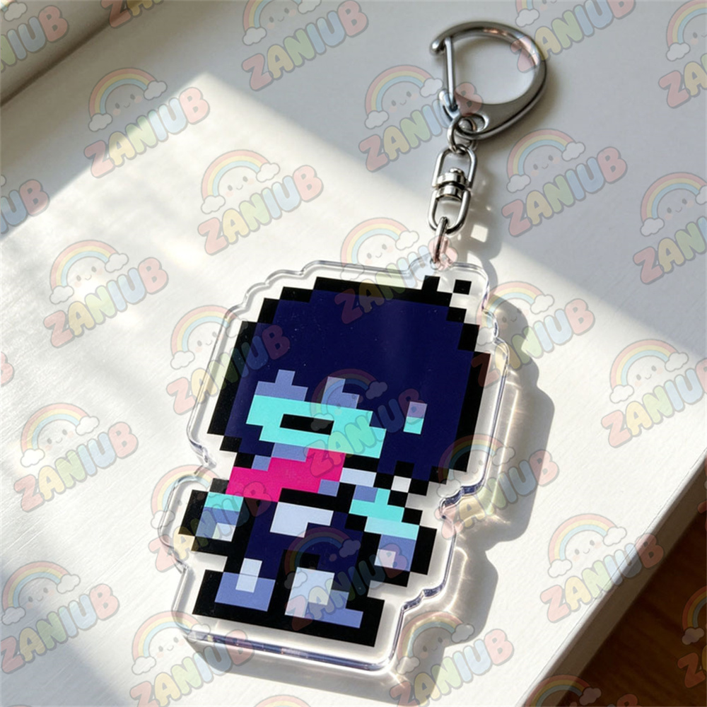 سلاسل مفاتيح شخصيات بيكسل من ل - مراجعة Gaming Accessories Anime وسعره